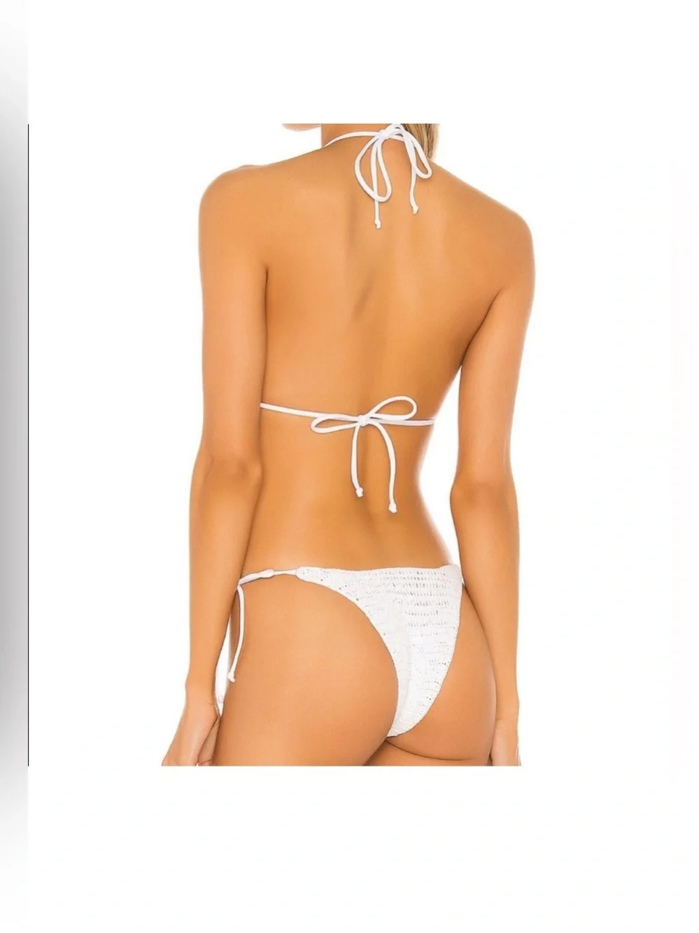 Frankie's bikini Set - white crochet B35